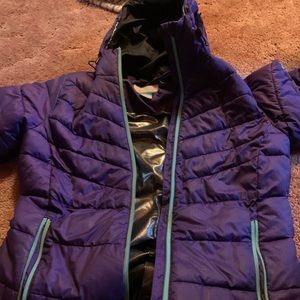Columbia Omni-heat purple coat